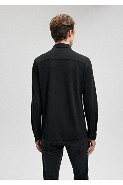 Mavi СИНЯ ЧОЛОВІЧА СОРОЧКА З ДОВГИМИ РУКАВАМИ Чорна 0210294-900