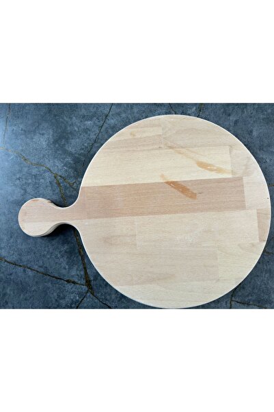 UMUTDOOR طبق بيتزا من الخشب الصلب مقاس 35*35