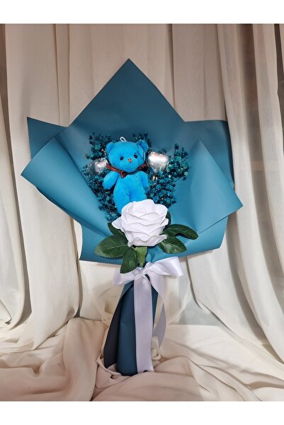 Destina Tasarım Erkek Sevgiliye Hediye Ayıcıklı buket çikolata Sevgiliye hedi...