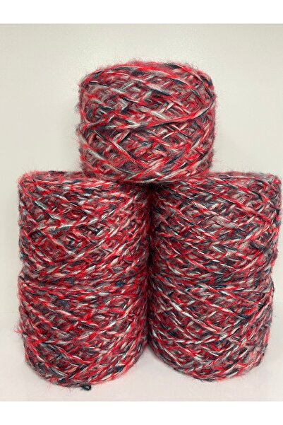 göçer Мохер, багатоколірний, з блискітками, чіткий малюнок, 508 г