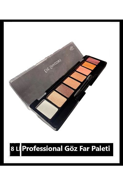 Bioflex Lisa Bella - 8-Piece Eyeshadow Palette Set