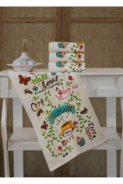 sevilya Cel mai frumos set de 4 modele de prosoape de bucătărie