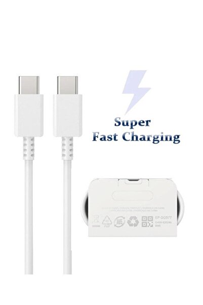 MOBİL GO Type-c To Usb-c Şarj Kablosu 5a Xiaomi Huawei Honor Oppo Realme Uyumlu Şarz Aksesuarı