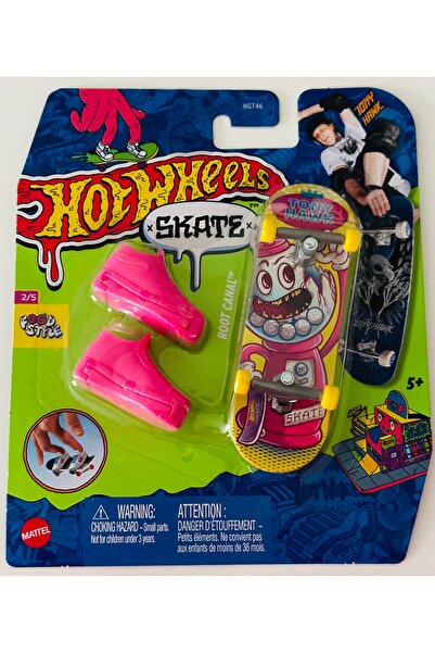 HOT WHEELS HGT46 Hot Wheels Skate Parmak Kaykay ve Ayakkabı Paketleri