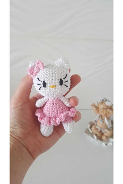 designbyoykum Amigurumi Hellokitty Örgü Organik Oyuncak