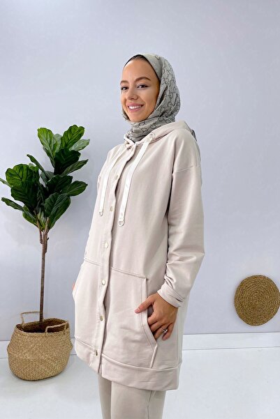 Ka Hijab Κοστούμι Bonny Hijab - Μπεζ