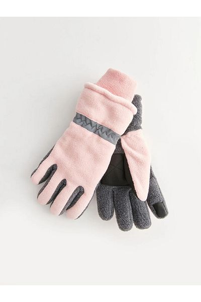 LC Waikiki Girl's Snow Gloves Warm Water Resistant from AYMİRA CLOTHING 10% PRESENT IN THE BASKET