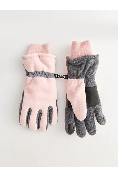 LC Waikiki Girl's Snow Gloves Warm Water Resistant from AYMİRA CLOTHING 10% PRESENT IN THE BASKET