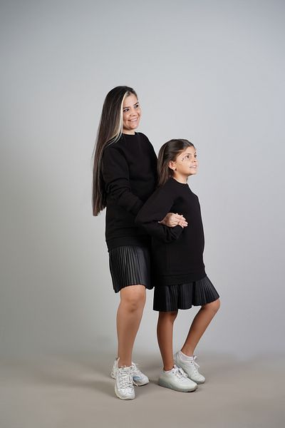 EYLÜL ELİF BUTİK Rochie hanorac pentru mamă și fiică (MAMA ȘI COPILUL SUNT VÂNZATE DISCRETE)