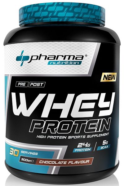 Pharma Nutrition 900 gr Chocolate Flavored Whey Protein - 24 gr Bcaa Powder, 5 gr Bcaa
