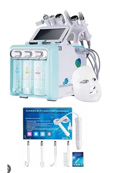 anka lazer Yeni Model X Pro Hydrafacial Led Maskeli -büyük Çelik Motorlu + Yü...