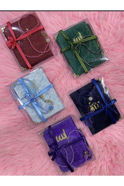Classy Our 5-Piece Gift Mevlidlik Yasini Sheriff and Rosary Set