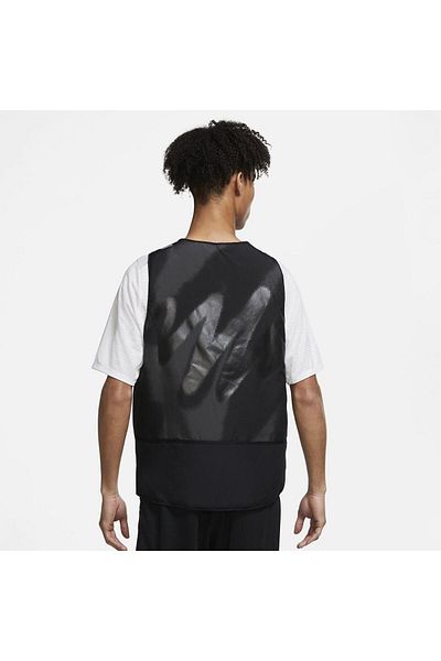 Nike Therma-fit Repel Wild Run Synthetic Filled Men's Black Vest