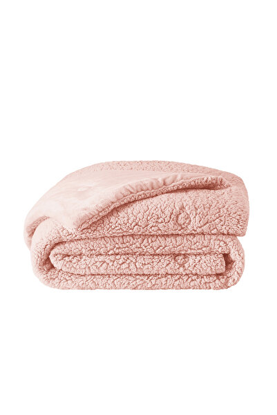 Puffy Mellove Sherpa Single Quilt - Blush