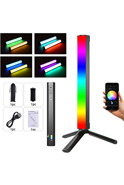 Deyatech Rgb Led M07 Ortam Aydınlatma Mini Ayaklı Ambiyans Led Işığı Fotoğraf...