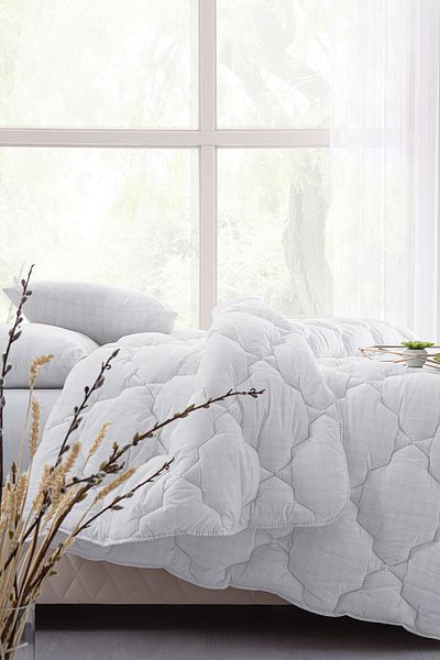 Puffy Melly Anti Stress Double Quilt & Pillow Set