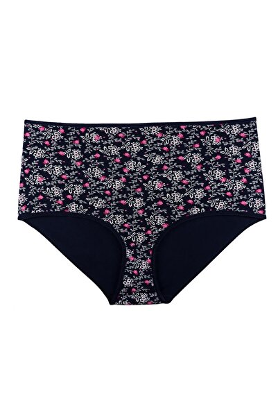 Sensu Kadın Büyük Beden Bato Geniş Kalıp Karışık Renkler 5'li Paket Set - Kba3006