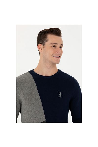 U.S. Polo Assn. 0 Collar Patterned Knitwear