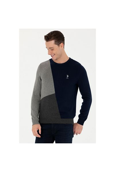 U.S. Polo Assn. 0 Collar Patterned Knitwear