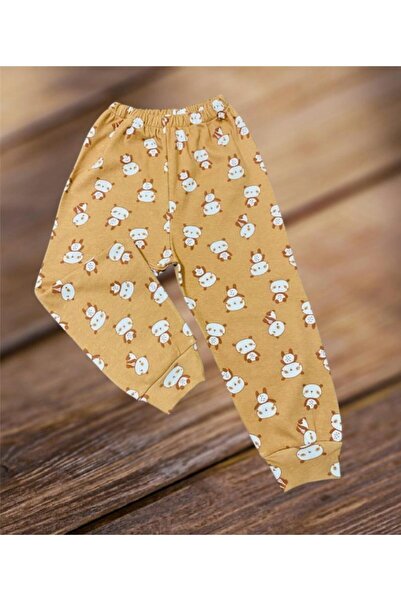 bediş baby clothes Ayıcık baskılı unisex bebek ve çocuk gece pijaması 3-4 yaş