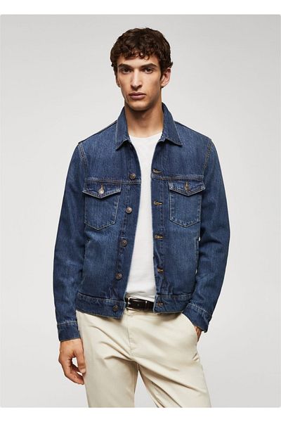 MANGO Man Klassische Jeansjacke