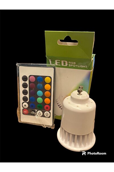 DEKOLED Uzaktan Kumandalı Renk Değiştiren Rgb Çok Renkli Fonksiyonel Mood Amp...