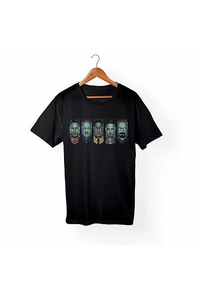 Alfa Tshirt Breaking Bad - Heinsenberg Kids Black T-Shirt