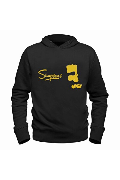 Alfa Tshirt سويت شيرت أسود للأطفال من The Simpsons
