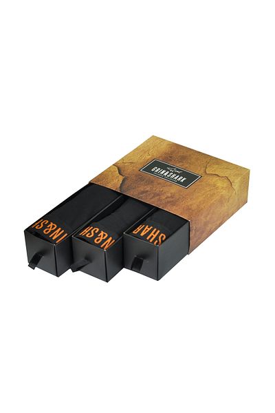 GRINSHARK Lycra Box of 3 Premium Men's Boxers Tailored Collection