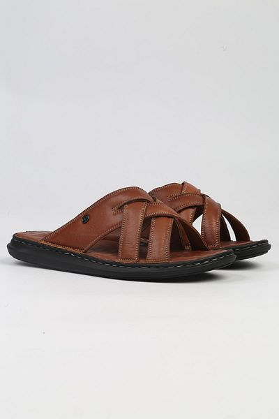 Pierre Cardin ® | PC-5108-3892 Мъжки чехли в кафяво