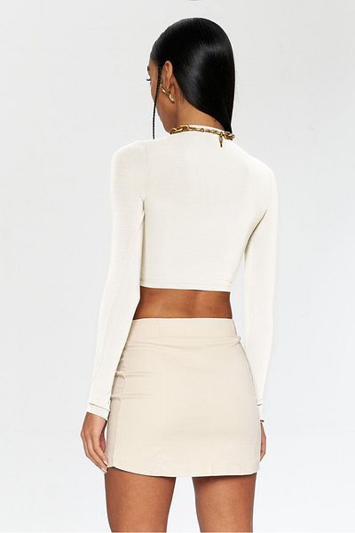 IAMNOTBASIC Ecru Pam Top - Blouse
