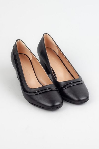 Adım Adım Women's Classic Heeled Shoes, Thick Heeled Shoes