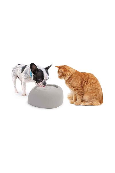 İmac Automatic Water Container with Filter for Cats and Dogs 2 lt Gray