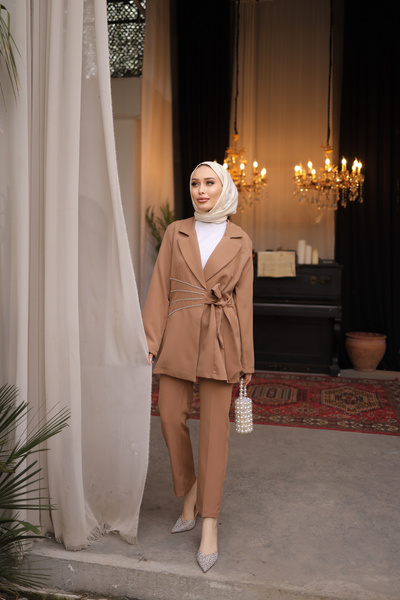 lurex moda ΣΕΤ ΠΑΝΤΕΛΟΝΙ ΜΠΟΥΦΑΝ ΜΕ ΛΕΠΤΟΜΕΡΗ ΠΕΤΡΑ