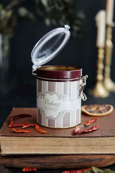 EVLE Er082-6l Elegance Pepper Desenli Baharatlık 0,6 Lt