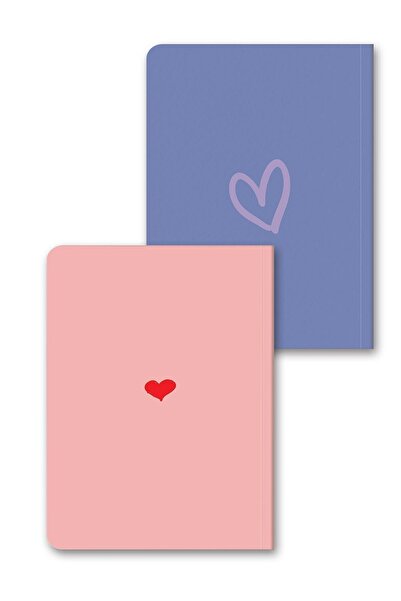 Le Color Sevgili Defter Seti 2 Li Kalp