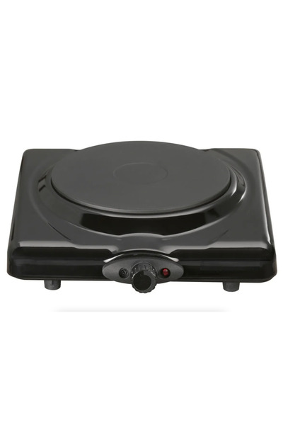 Veliday Ayarlanabilir Termostatlı Tekli Elektrikli Ocak - Siyah