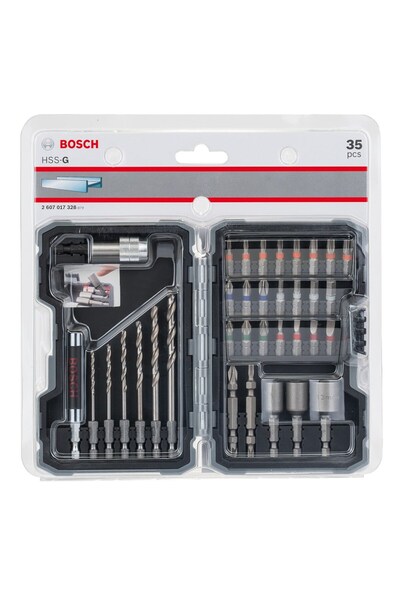Bosch Profesyonel 35 Parça Metal Seti - 2607017328