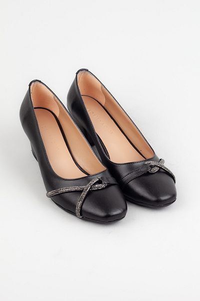 Adım Adım Women's Classic Heeled Shoes, Thick Heeled Shoes