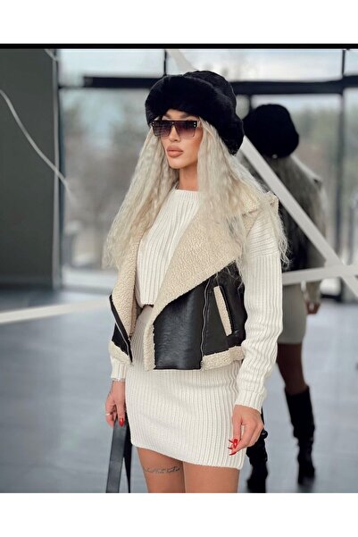 Axesoire 14623 Plush Black Heart Hat