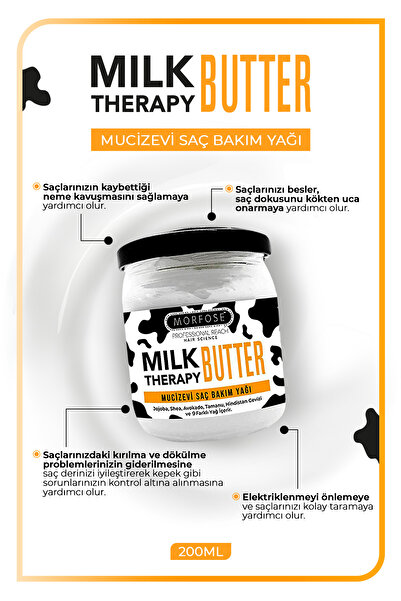 Morfose Milk Therapy Butter + Milk Therapy Şampuan 500 Ml