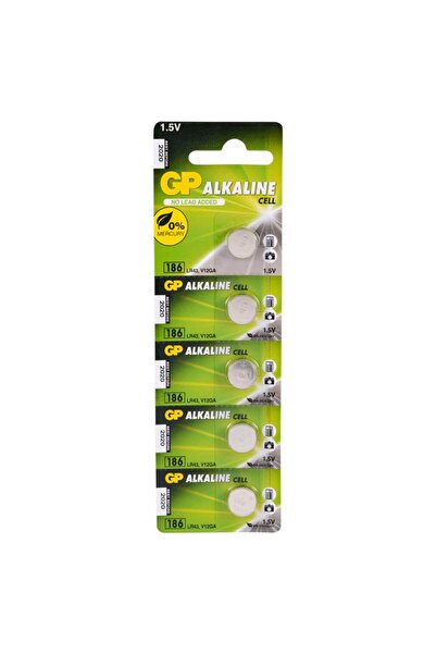 GP Lr43 186 Alkalin 5'li Blister