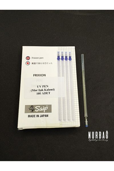 NURBAĞ DOKUMA SAİP FLYING PEN PURPLE LIGHT PEN PI00 PACK 100 PIECES