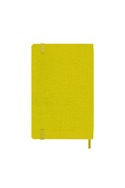 Moleskine Premium Collection Notebook Pocket Size Hard Textile Silk Cover Striped Pocket