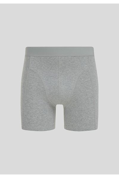 MİSTİRİK Organic Lycra Bamboo Fabric - Men's Gray Boxer Slip