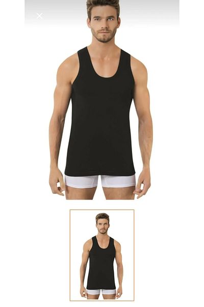 YILDIZ Star Men's Bamboo Tank Top 4 Pieces