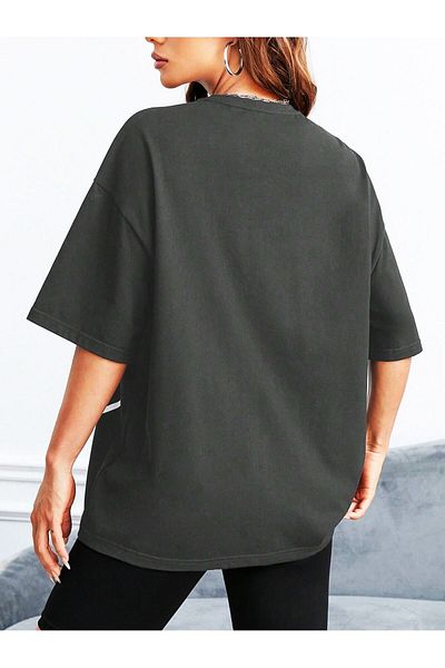 FAVORİST Λος Άντζελες 23 Τυπωμένο μπλουζάκι Unisex (μεγάλη εφαρμογή) Oversize
