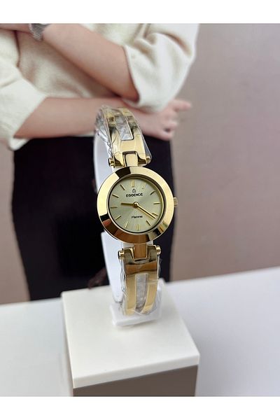 Essence GOLD WOMEN'S WRISTWATCH WATERPROOF