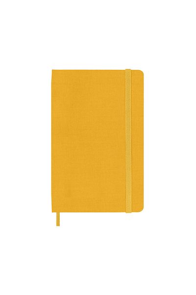 Moleskine Premium Collection Notebook Pocket Size Hard Textile Silk Cover Striped Pocket