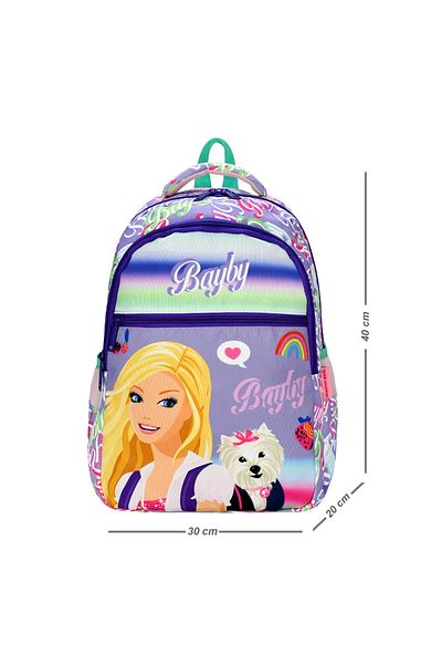 Esbuik Set de 2 geanți de școală pentru fete cu model Hi Bayby sezon nou + cutie de prânz